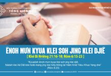 Ênoh Mưn Kyua Klei Soh Jing Klei Djiê – 28/4/2024