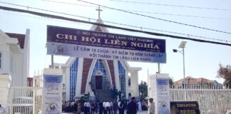 Lễ Cảm Tạ Chúa và Kỷ Niệm 70 Năm Ngày Thành Lập Hội Thánh Tin Lành Liên Nghĩa