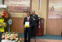 Bến Tre: Bổ Nhiệm Quản Nhiệm Hội Thánh Tin Lành Chợ Lách