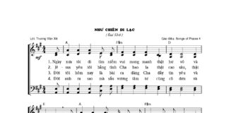 Bài hát truyền giảng: NHƯ CHIÊN ĐI LẠC