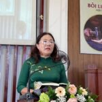 003.Bà Mục sư Nguyễn Ngọc Phước, Trưởng ban phụ nữ tỉnh có lời chào mừng