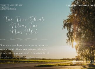 Tus Tswv Qhuab Ntuas Tus Nws Hlub – 16/5/2024