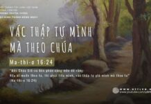 Vác Thập Tự Mình Mà Theo Chúa – 25/5/2024