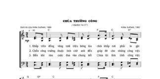 Bài hát: CHÚA THƯỞNG CÔNG