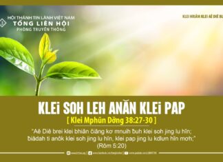 Klei Soh Leh Anăn Klei Pap – 8/5/2024