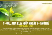 Y-Pôl, Ama Klei Hdĭp Mngăt Y-Timôthê – 9/5/2024