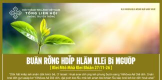 Ƀuăn Rơ̆ng Hdĭp Hlăm Klei Bi Mguôp – 14/5/2024