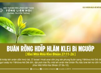 Ƀuăn Rơ̆ng Hdĭp Hlăm Klei Bi Mguôp – 14/5/2024