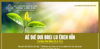 Aê Diê Dưi Brei Lu Êbeh Hĭn – 22/5/2024