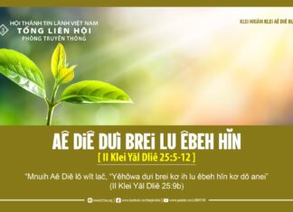 Aê Diê Dưi Brei Lu Êbeh Hĭn – 22/5/2024