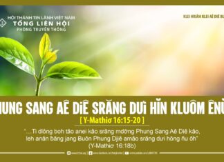 Phung Sang Aê Diê Srăng Dưi Hĭn Kluôm Ênŭm – 23/5/2024