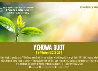 Yêhôwa Suôt – 27/5/2024