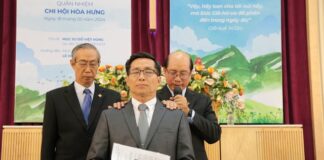 Tp. Hồ Chí Minh: Bổ Nhiệm Mục Sư Dương Quang Nhân Quản nhiệm Chi Hội Hòa Hưng
