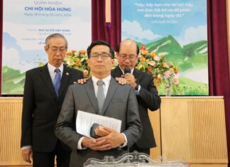 Tp. Hồ Chí Minh: Bổ Nhiệm Mục Sư Dương Quang Nhân Quản nhiệm Chi Hội Hòa Hưng