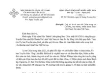 Ủy ban Truyền giáo: V/v Ngày Truyền Giáo & Lễ Kỷ Niệm Đức Thánh Linh Giáng Lâm