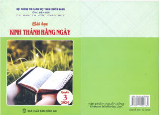 UB. CĐGD: Giới Thiệu Bài Học Kinh Thánh Hằng Ngày Quý III/2024