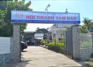 Quảng Nam: Lễ Cảm Tạ Chúa của Hội Nhánh Tam Dân