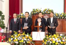 Bình Thuận: Lễ Bổ Nhiệm Bốn Tôi Tớ Chúa Tại Nhà Thờ Tin Lành Võ Đắt