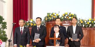 Bình Thuận: Lễ Bổ Nhiệm Bốn Tôi Tớ Chúa Tại Nhà Thờ Tin Lành Võ Đắt