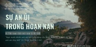 Sự An Ủi Trong Hoạn Nạn – 14/6/2024