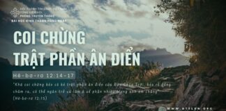 Coi Chừng Trật Phần Ân Điển – 17/6/2024