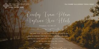 Ceevfaj Tsam Plam Vajtswv Kev Hlub – 17/6/2024