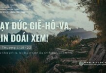 Lạy Đức Giê-hô-va, Xin Đoái Xem! – 22/6/2024