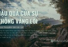 Hậu Quả Của Sự Không Vâng Lời – 24/6/2024