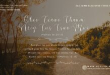 Qhov Txawv Thaum Nrog Tus Tswv Mus – 27/6/2024