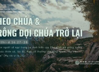 Theo Chúa Và Trông Đợi Chúa Trở Lại – 28/6/2024