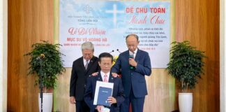 Tiền Giang: Bổ Nhiệm Mục Sư Võ Hoàng Hà – Quản Nhiệm Chi Hội Cai Lậy