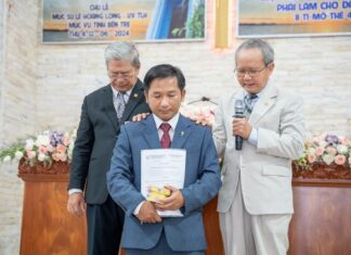 Bến Tre: Bổ Nhiệm Quản Nhiệm Hội Thánh Tin Lành Tam Hiệp
