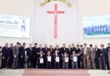 Lễ Tấn Phong Mục Sư Khu Vực I