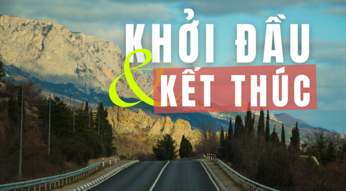 Thơ: KHỞI ĐẦU VÀ KẾT THÚC