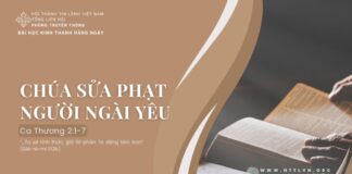 Chúa Sửa Phạt Người Ngài Yêu – 22/7/2024