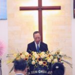 3. Ms Nguyễn Xuân Sanh cầu nguyện khai lễ