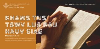 Khaws Tus Tswv Lus Rau Hauv Siab – 5/7/2024