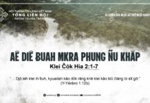 Aê Diê Ƀuah Mkra Phung Ñu Khăp – 22/7/2024