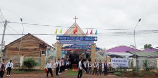 Đắk Nông: Lễ Đặt Viên Đá Khởi Công Xây Dựng Cơ Đốc Giáo Dục & Tư Thất Chi Hội Tin Lành Đắk Sắk-Đắk Mâm
