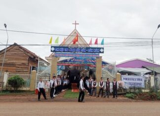 Đắk Nông: Lễ Đặt Viên Đá Khởi Công Xây Dựng Cơ Đốc Giáo Dục & Tư Thất Chi Hội Tin Lành Đắk Sắk-Đắk Mâm