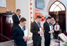 Bình Thuận: Bổ Nhiệm 03 Tôi Tớ Chúa Tại Nhà Thờ Tin Lành Tân Đức