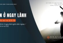 Ăn Ở Ngay Lành – 10/8/2024