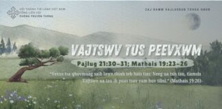Vajtswv Tus Peevxwm – 11/8/2024