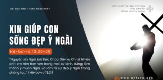 Xin Giúp Con Sống Đẹp Ý Ngài – 17/8/2024