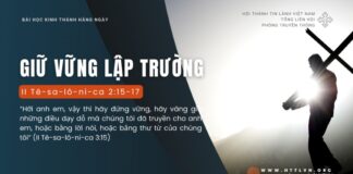 Giữ Vững Lập Trường – 20/8/2024
