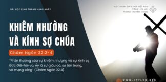 Khiêm Nhường và Kính Sợ Chúa – 25/8/2024