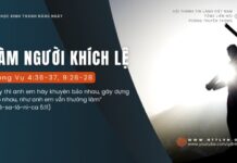 Làm Người Khích Lệ – 9/8/2024