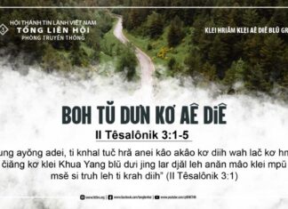 Boh tŭ dưn kơ Aê Diê – 21/8/2024