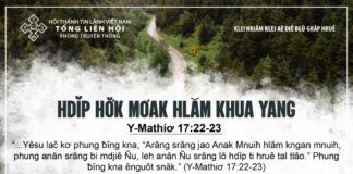 Hdĭp Hơ̆k Mơak Hlăm Khua Yang – 29/8/2024