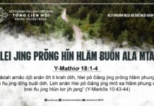 Hlei Jing Prŏng Hĭn Hlăm Ƀuôn Ala Mtao Adiê – 31/8/2024